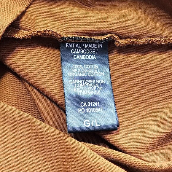 Simons Le31 caramel brown Henley t-shirt - Picture 7 of 10